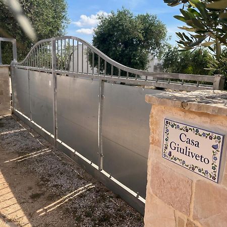 Casa Giuliveto - Charmantes Ferienhaus Mit Privatpool In Olivenhain Ostuni Dış mekan fotoğraf