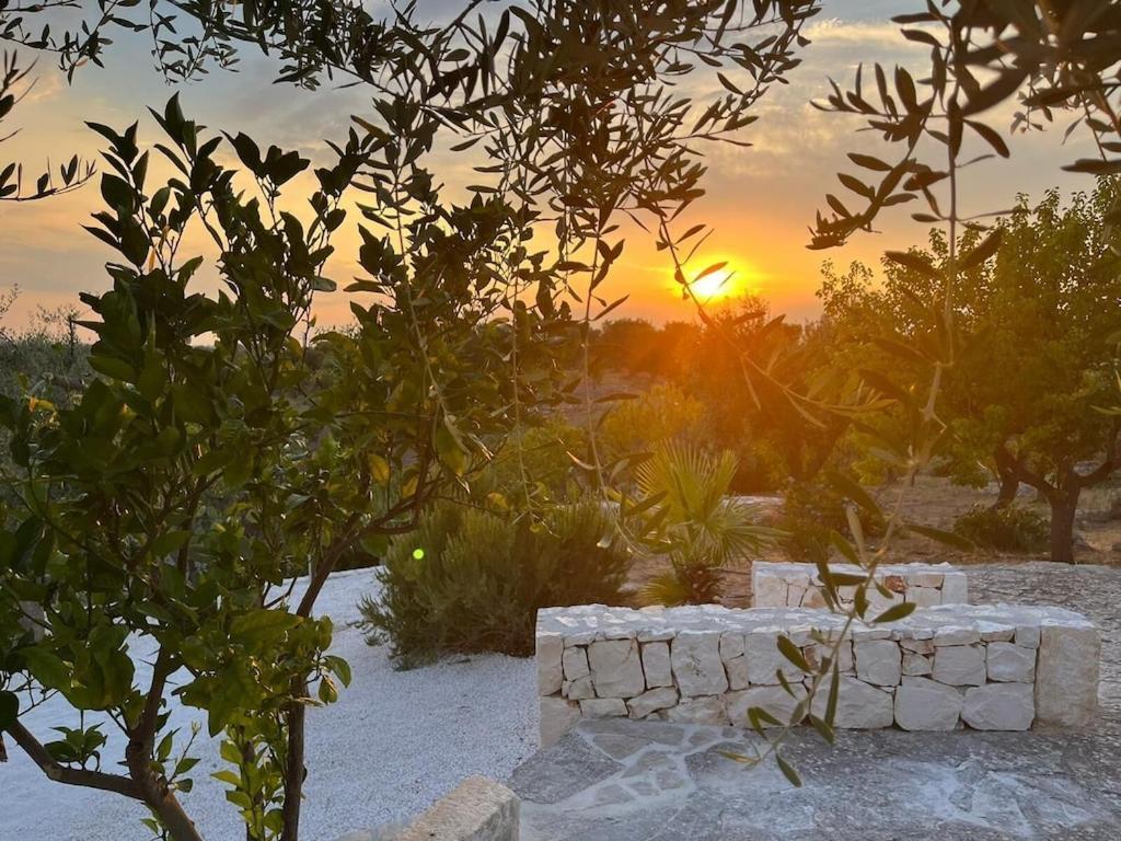 Casa Giuliveto - Charmantes Ferienhaus Mit Privatpool In Olivenhain Ostuni Dış mekan fotoğraf
