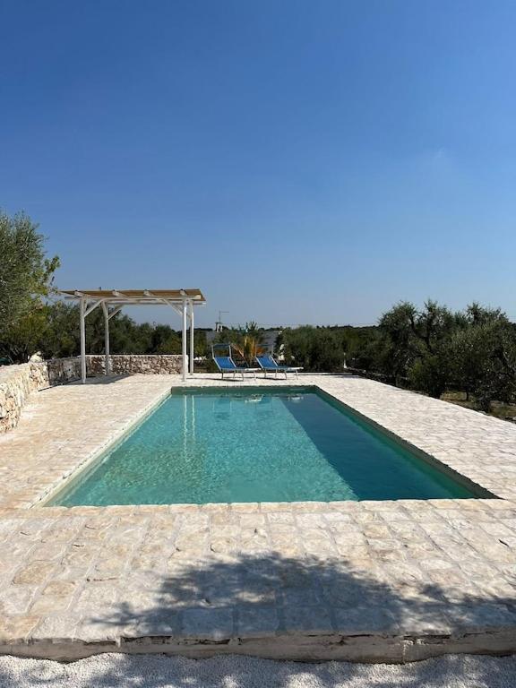 Casa Giuliveto - Charmantes Ferienhaus Mit Privatpool In Olivenhain Ostuni Dış mekan fotoğraf