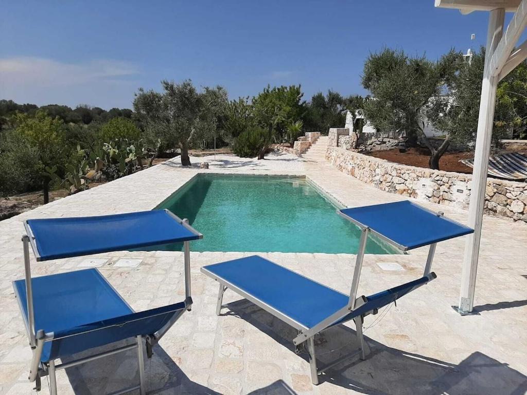 Casa Giuliveto - Charmantes Ferienhaus Mit Privatpool In Olivenhain Ostuni Dış mekan fotoğraf