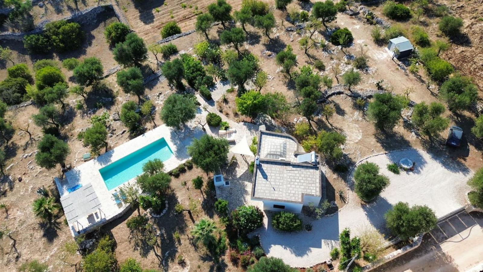 Casa Giuliveto - Charmantes Ferienhaus Mit Privatpool In Olivenhain Ostuni Dış mekan fotoğraf